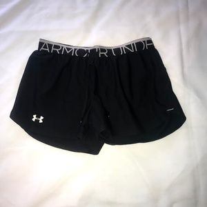 black under armour shorts